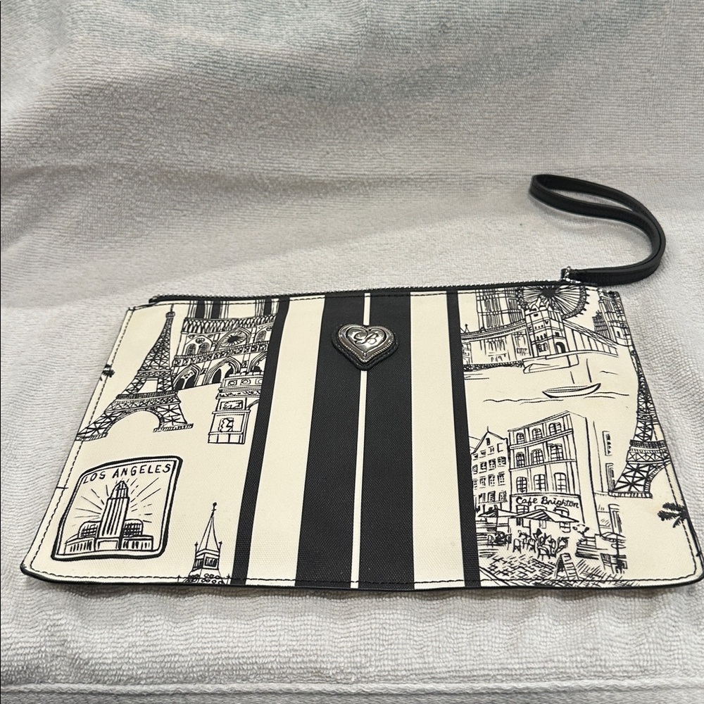 Brighton Leather Wristlet